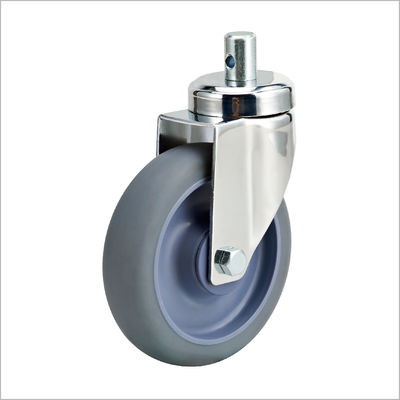 TPR Airport Trolley Wheel Swivel Caster For Aircraft Luggage Cart