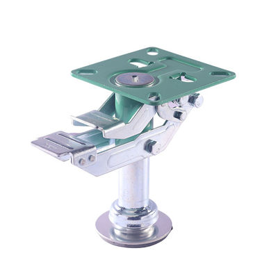Warehouse Truck Machinery Repair Shop Caster floor lock And Floor Jack - Lift Up