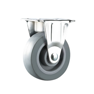 TPR Furniture Casters 50mm 75mm Thermoplastic Rubber Light Duty Castors