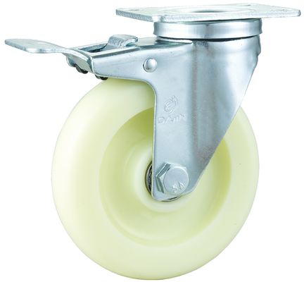 Polypropylene Medium Duty Casters With Top-Plate Mount