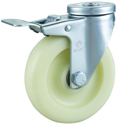 Polypropylene Medium Duty Casters With Top-Plate Mount