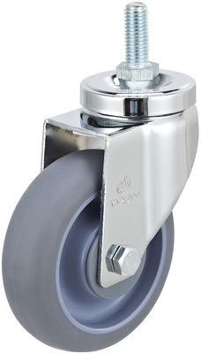 Thermoplastic Rubber Industrial Casters Wheel Medium Duty Castors