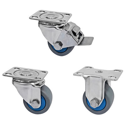 Dajin TPR Stainless Steel Casters Wheels 50mm High Load Capacity 150kg