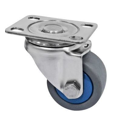 Thermoplastic Rubber Stainless Steel Casters 50mm Castor Wheels