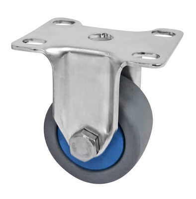 Thermoplastic Rubber Stainless Steel Casters 50mm Castor Wheels