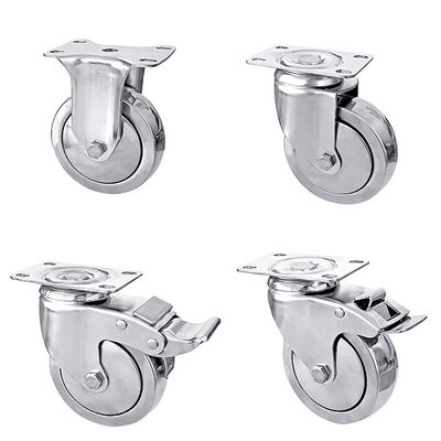 Dajin Medium Duty Stainless Steel Casters Wheels 150kg-200KG Load Capacity