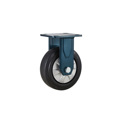 100mm 150mm Heavy Duty Castors Hi Elastic Thermoplastic Rubber Wheel Casters