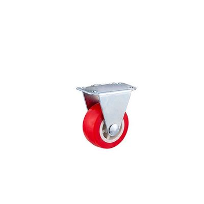 Red Caster Wheels 25mm -75mm Universal Office Chair Caster Wheels