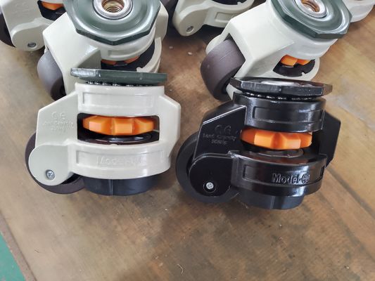 Foot Adjuster TPR Leveling Caster Wheel With Deep Groove Bearing