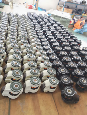 Premium Heavy Duty Adjustable Leveling Casters 86mm 110mm With Nylon Wheels For Smooth Mobility