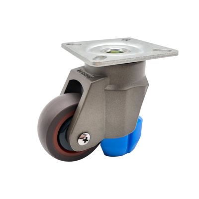 Premium zware verstelbare nivellerende zwenkwielen met nylon wielen voor soepele mobiliteit