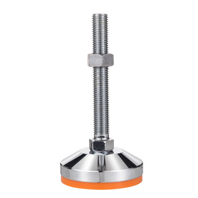 18mm 22mm 27mm 30mm Caster Wheel , Solid Heavy Duty Casters With Leveling Feet