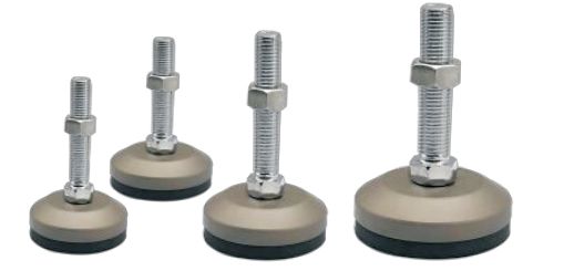 Sturdy Industrial Casters 500kg-1000kg 1000kg-2000kg Adjustable Anti Vibration Caster
