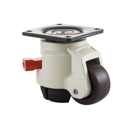 Lever Handle Adjustable Leveling Casters Wheels 40mm 50mm 62mm 70mm