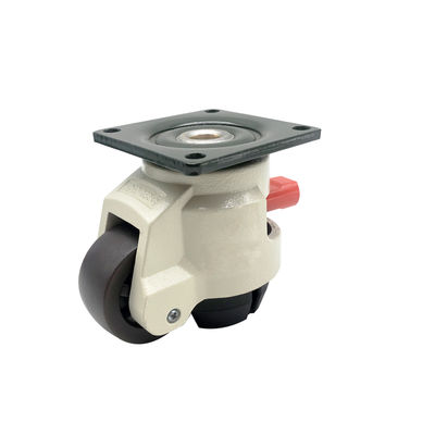 Lever Handle Adjustable Leveling Casters Wheels 40mm 50mm 62mm 70mm