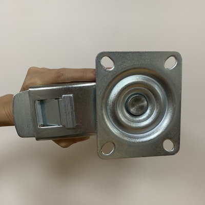 75mm 100mm 125mm Caster Wheels Industrial PU Caster Wheel 3 inch 4 inch