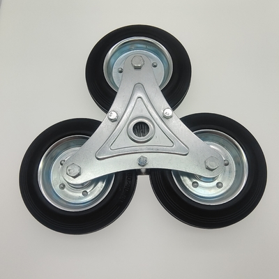 160mm Heavy Duty Stair Climbing Caster Wheel with Roller Bearing