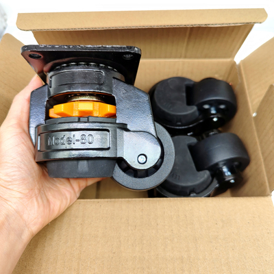 Feet Adjusters 40mm 50mm 62mm 70mm Leveling Caster Wheels Adjustable Height