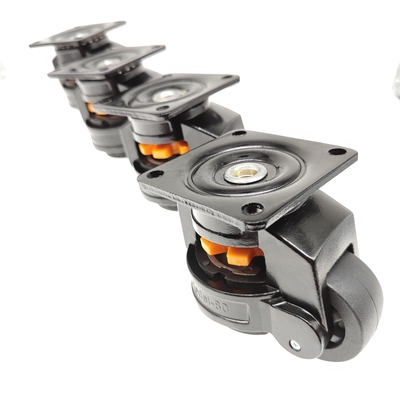 Feet Adjusters 40mm 50mm 62mm 70mm Leveling Caster Wheels Adjustable Height