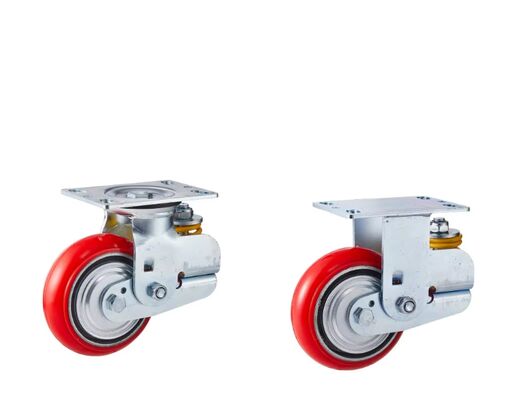 Heavy Duty High Load Capacity Universal Casters Wheels Spring Loaded Shock Absorbing Casters Wheels
