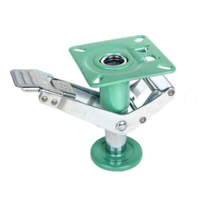 Customized 4inch Japanese Style Lift Up Floor Lock For Casters