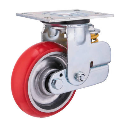Heavy-Duty High Load Capacity Shock-Absorbing 360° Swivel Industrial Caster Wheels