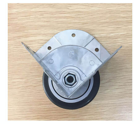 3 Inch Zinc Alloy TPR Wheel Ball Bearing Industrial Caster for Flight and Road Cases