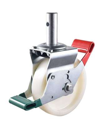 New Design Heavy Duty Durable Castor 8 Inch Scaffolding Caster Wheels for Renovation Buildings and Industrial Facilities