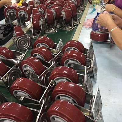 Antirust TPR Industrial Stainless Steel Heavy Duty Caster Wheels