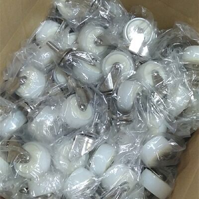 Good Price Corrossion Resistant 1" 2" Ball Bearing Total Brake Stainless Steel 304 Nylon Caster Wheel