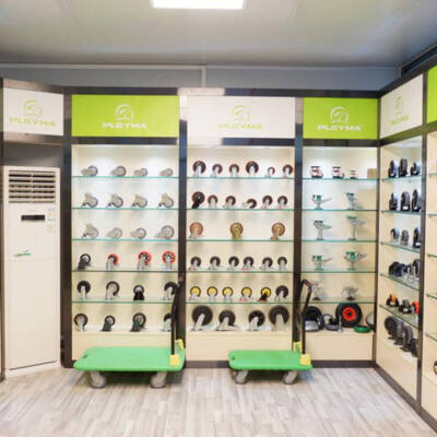 100KG Load Capacity 50mm Stainless Steel Heavy Duty PU Casters Wheel 2 Inch Low Gravity PU Casters Wheel With Double Bearing