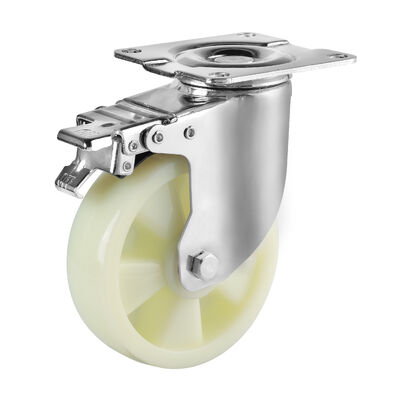 Polypropylene Medium Duty Casters With Top-Plate Mount