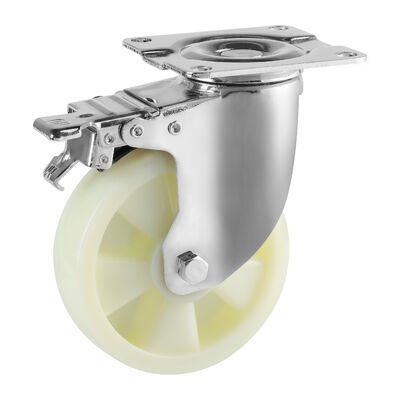 Polypropylene Medium Duty Casters With Top-Plate Mount