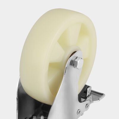 Polypropylene Medium Duty Casters With Top-Plate Mount