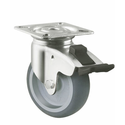 2 Inch Stainless Steel Swivel Caster – Corrosion‑Resistant Small Mobility Wheel