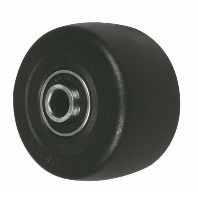 Heavy Duty Black Nylon Rigid Casters for Industrial Machines – 2.5″ & 3″ Sizes with 600–700 kg Load Capacity